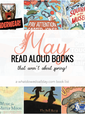 Children's books to read aloud in the month of May