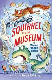 Squirrel at the Museum, book cover.