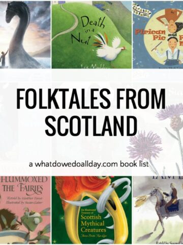 Picture books for kids about Scottish folktales