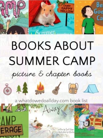 Children's books about summer camp