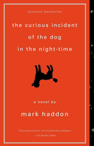 The Curious Incident of the Dog in the Night-Time book cover