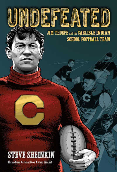 Undefeated story of Jim Thorpe book cover