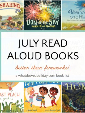 Children's books to read aloud in July
