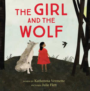 The Girl and the Wolf, book cover.