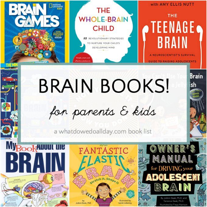 Books about the brain for kids and parents