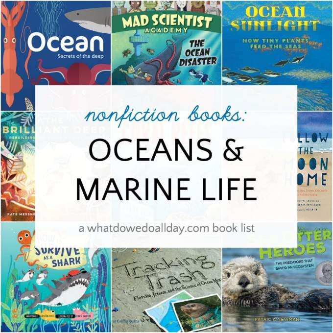 12 Nonfiction Kids Books about Oceans and Marine Life