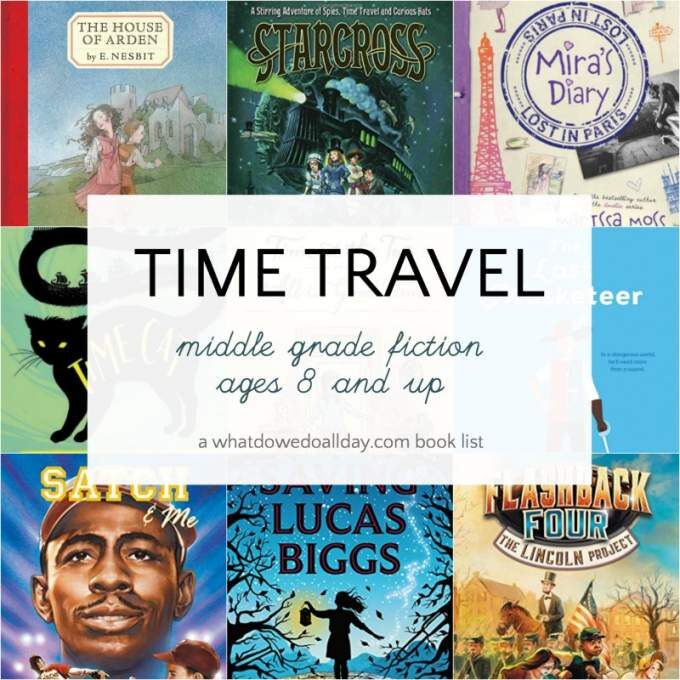 Time travel books for kids ages 8-14