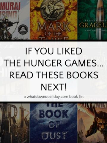 Book list for kids who like The Hunger Games