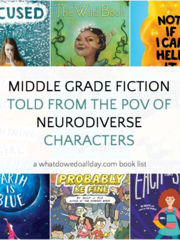 Neurodiversity in Middle tgrade books lis