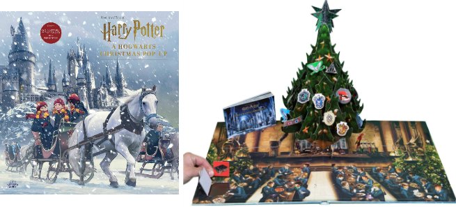 Harry Potter book popup advent calendar