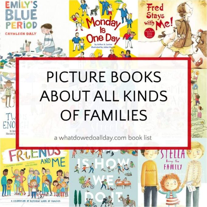 Children's books about families