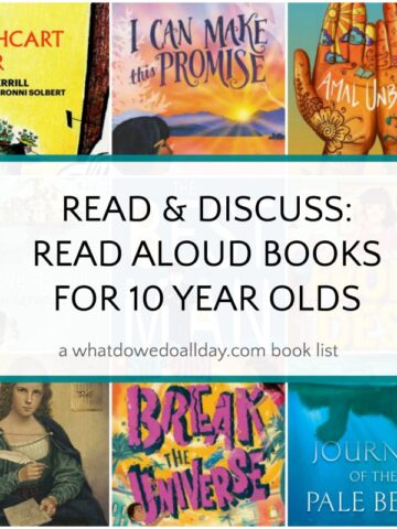 List of books to read aloud to 10 year olds