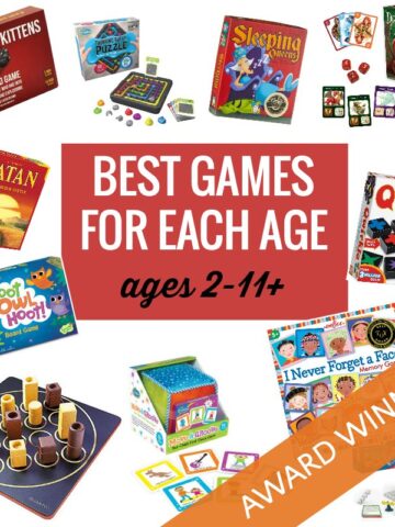 Best games for ages 2-11 and up