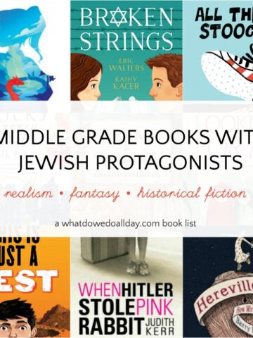 Jewish middle grade book list