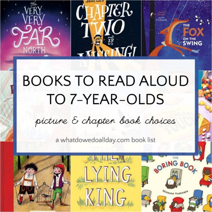 Books to read aloud to 7 year olds
