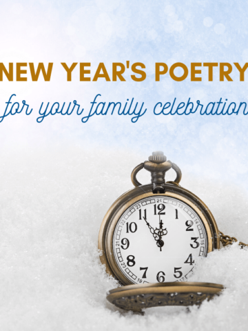 New Year's Poems for kids and families