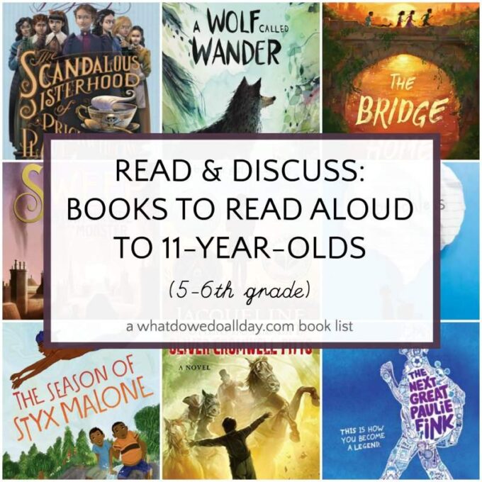 Books to read aloud to 11 year olds