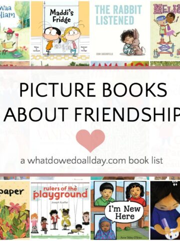 List of picture books about friendship