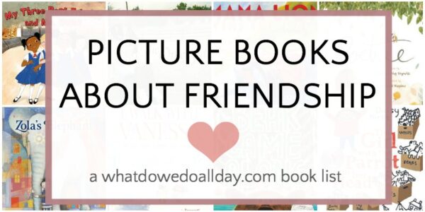 List of picture books about friendship