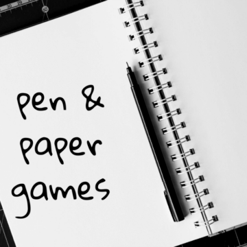 Pen and paper games