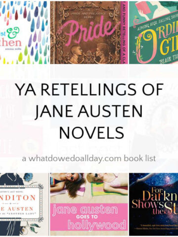 List of YA adaptations of Jane Austen Novels