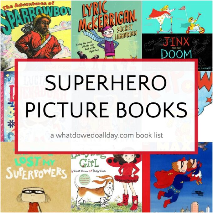 Superhero picture books