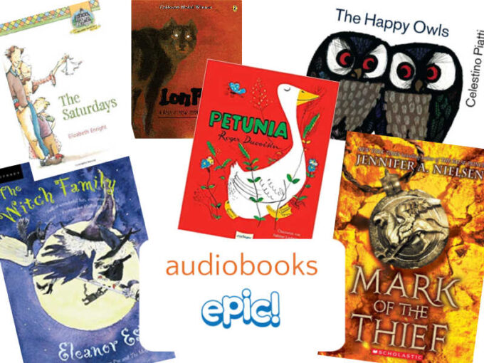 6 audiobook covers