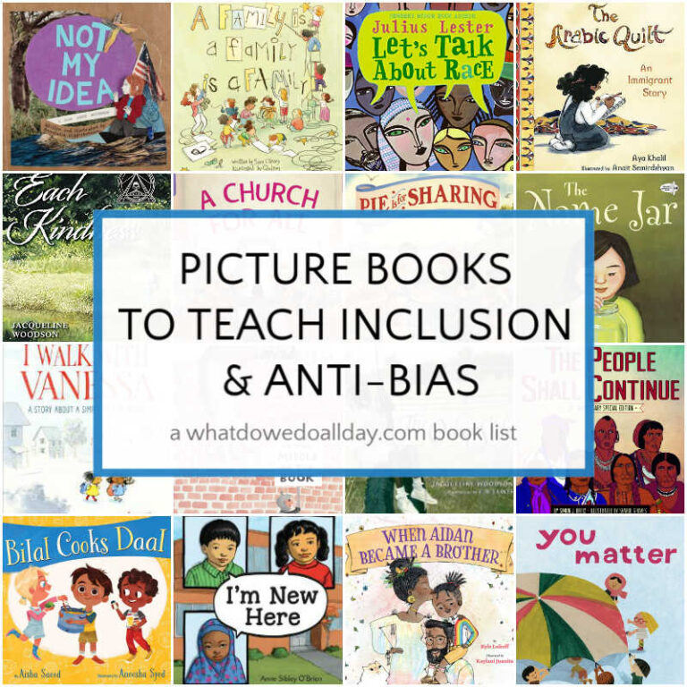 Children's Picture Books to Teach Anti-Bias and Inclusion