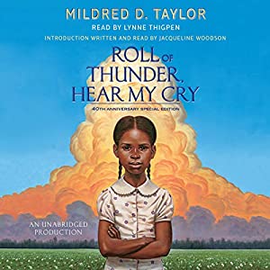 Roll of Thunder, Hear My Cry audiobook cover.