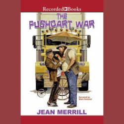 The Pushcart War audiobook cover.