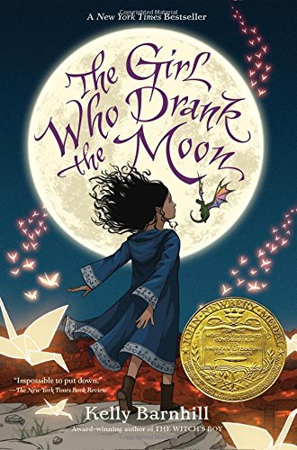 The Girl Who Drank the Moon, book cover.