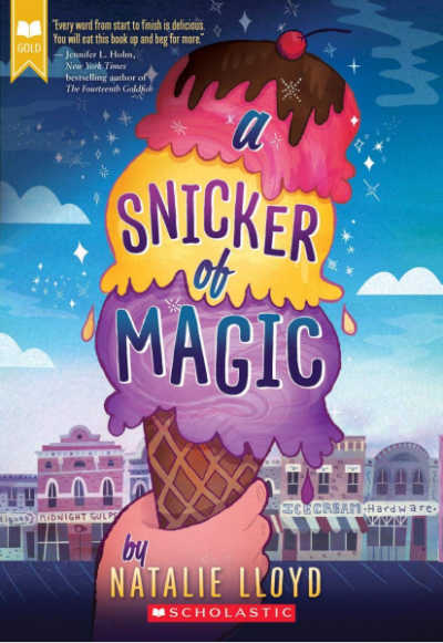 a snicker of magic book cover