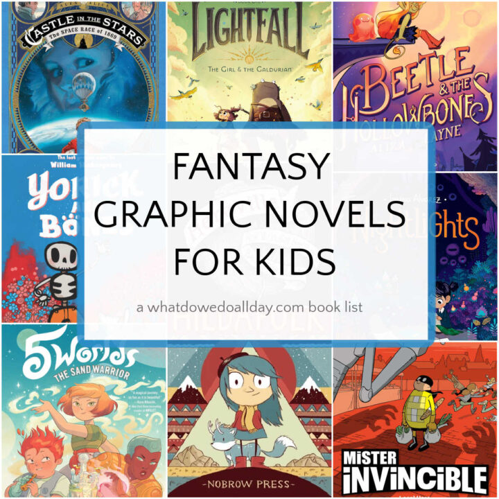 Best Fantasy and Sci-Fi Graphic Novels for Kids