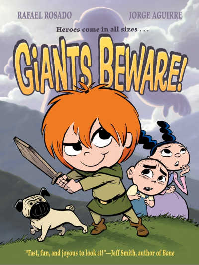 giants beware graphic novel series book cover