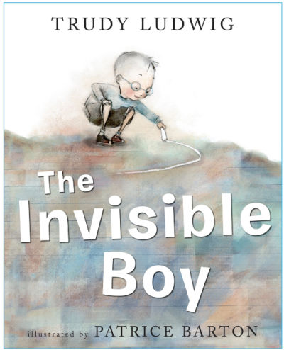 The Invisible Boy, book cover.
