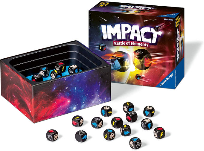 impact battle of elements dice game