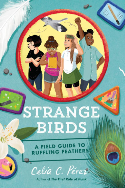 Strange Birds, book cover.