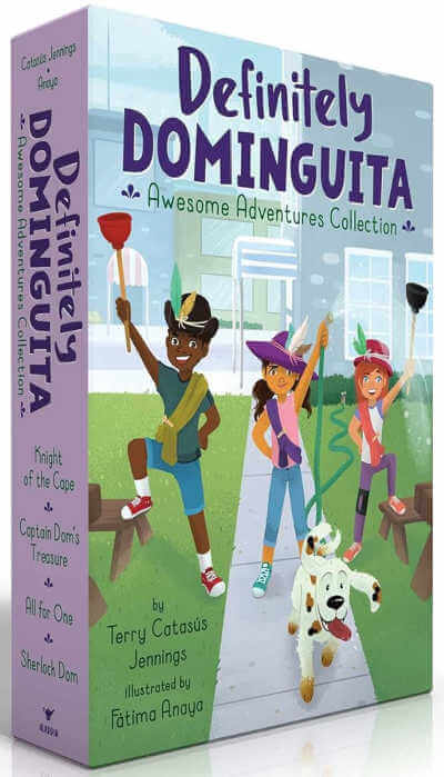 Box set of Definitely Dominguita books.