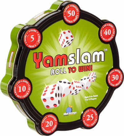 Yamslam game in tin. 