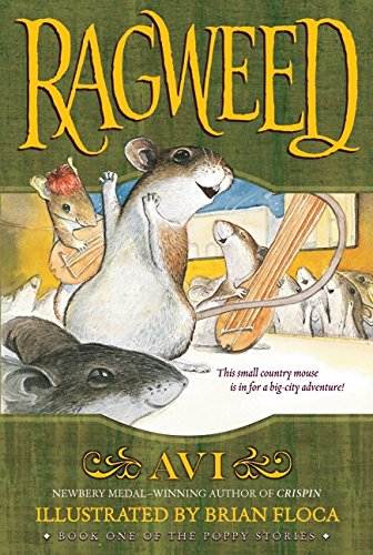 Ragweed book cover showing mice having fun
