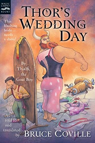 Thor's wedding day book cover.