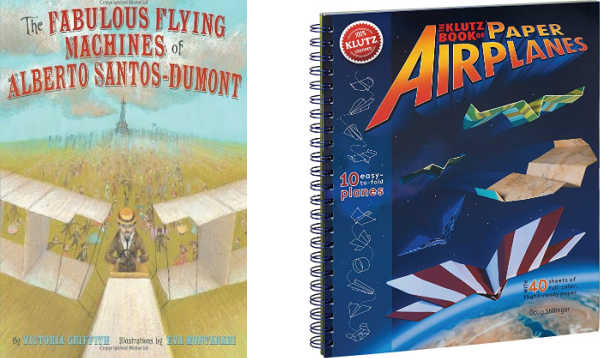 Airplane themed book covers