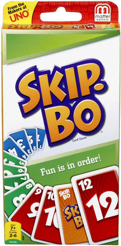 Skip-Bo card game in box
