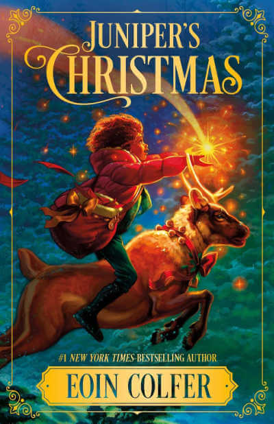 Juniper's Christmas book cover.
