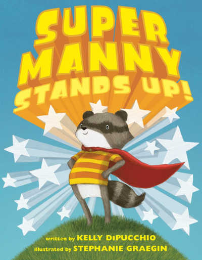 Super Manny Stands Up book cover