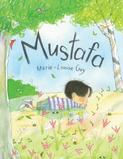 Mustafa picture book about a refugee boybook cover
