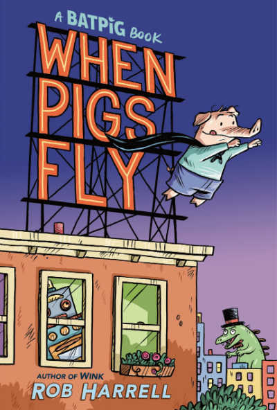 When Pigs Fly graphic novel book cover
