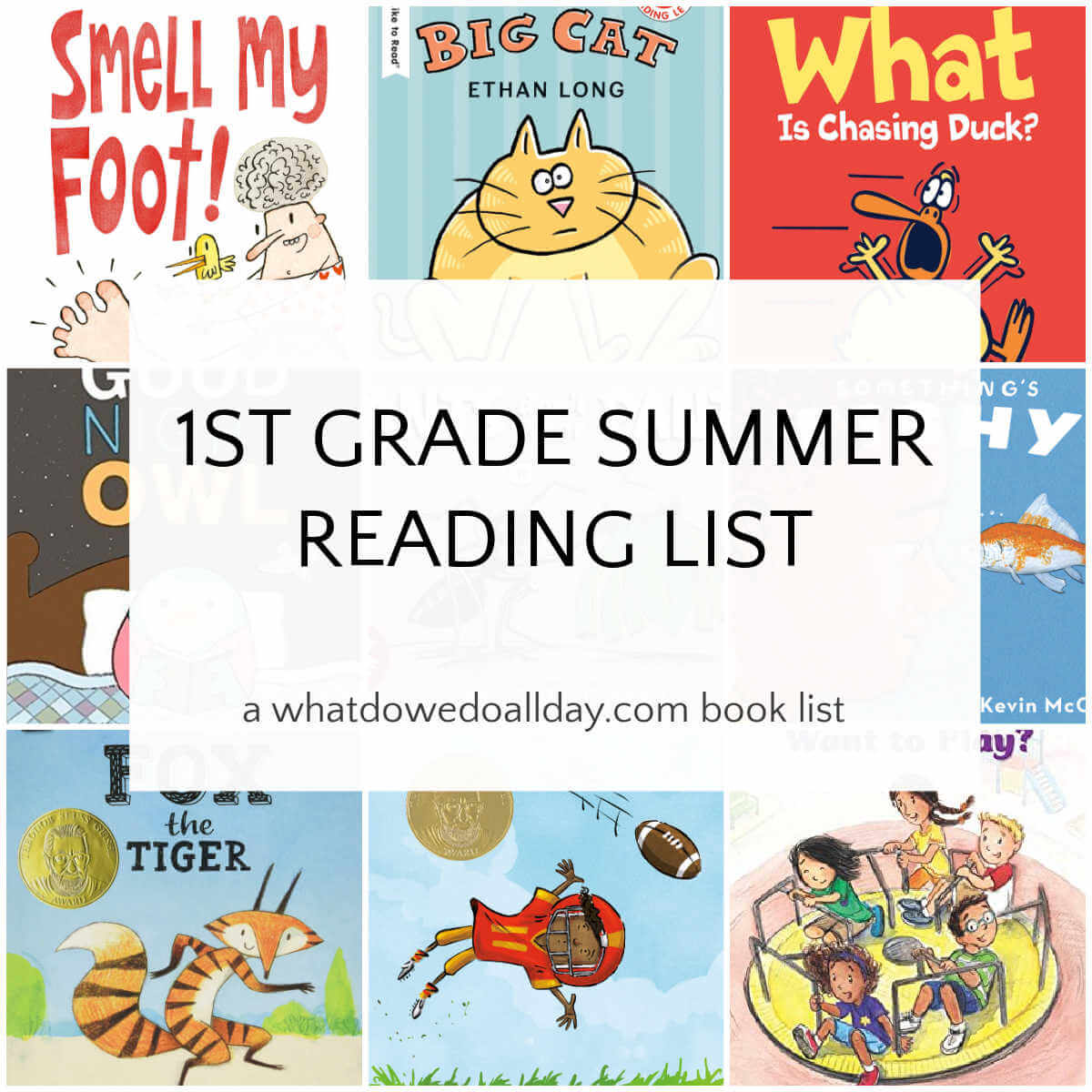 First Grade Summer Reading List (Books for Ages 67)