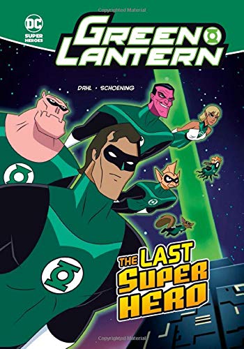 Green Lantern DC superhero book cover