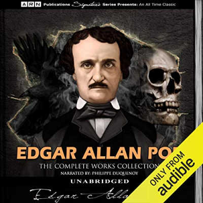 Edgar Allen Poe audiobook collection cover